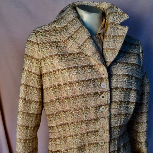 John Galliano Jackets & Blazers - John Galliano Tweed Jacket